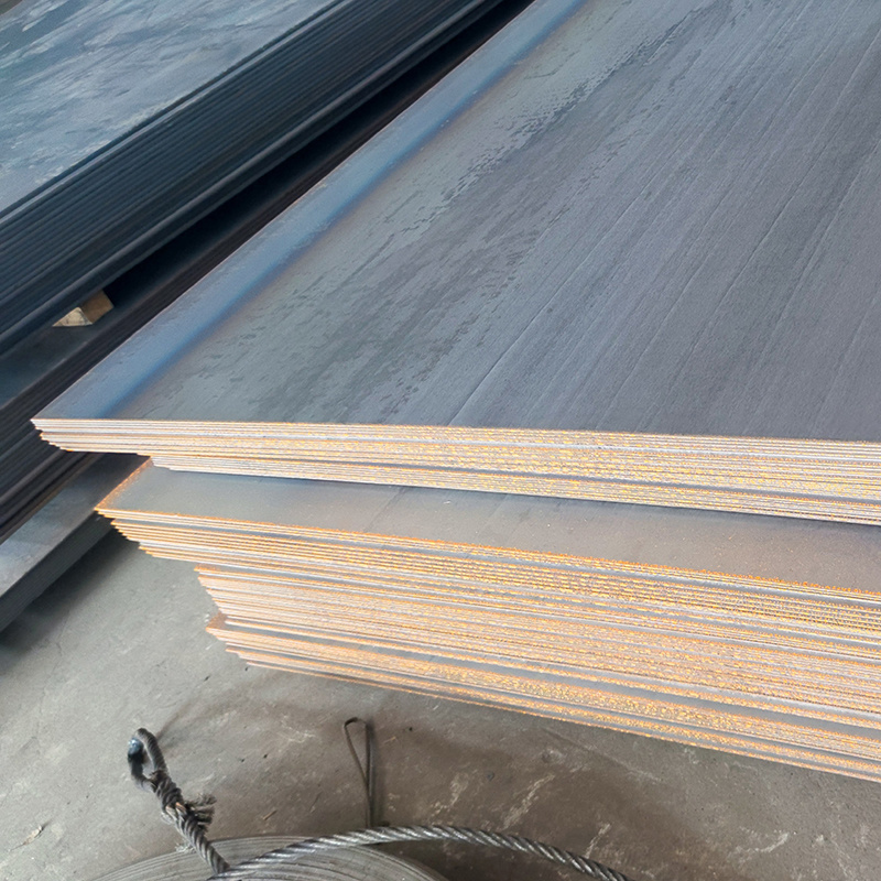 China Aisi 1018 Astm A50 2mm A283 A36 5160 SS400 ST37 Hardness Metal Sheets Iron And Corten Carbon Steel Sheet Plate