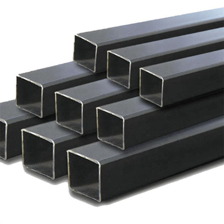 Black Hollow Section Carbon Steel Q235 Square Metal Tube Carbon Steel ERW Pipe Tube