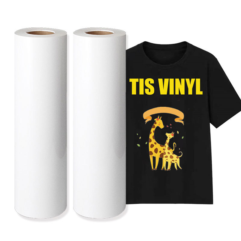 TIS SD08 50cmx25m eco solvent printer htv bulk printable heat transfer vinyl paper for clothing