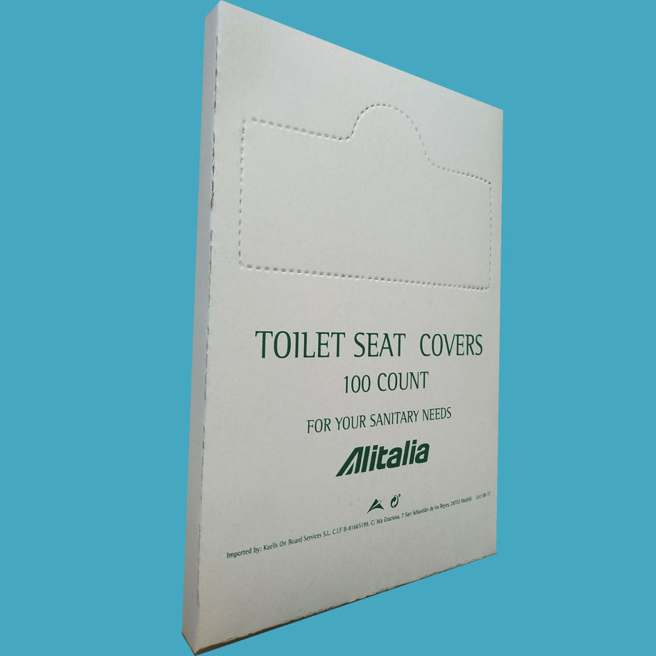 1/2fold Disposable Flushable Toilet Paper Seat Cover