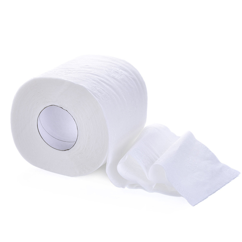 China made soft printed white biodegradable toilet paper tissue paper toilet tissue