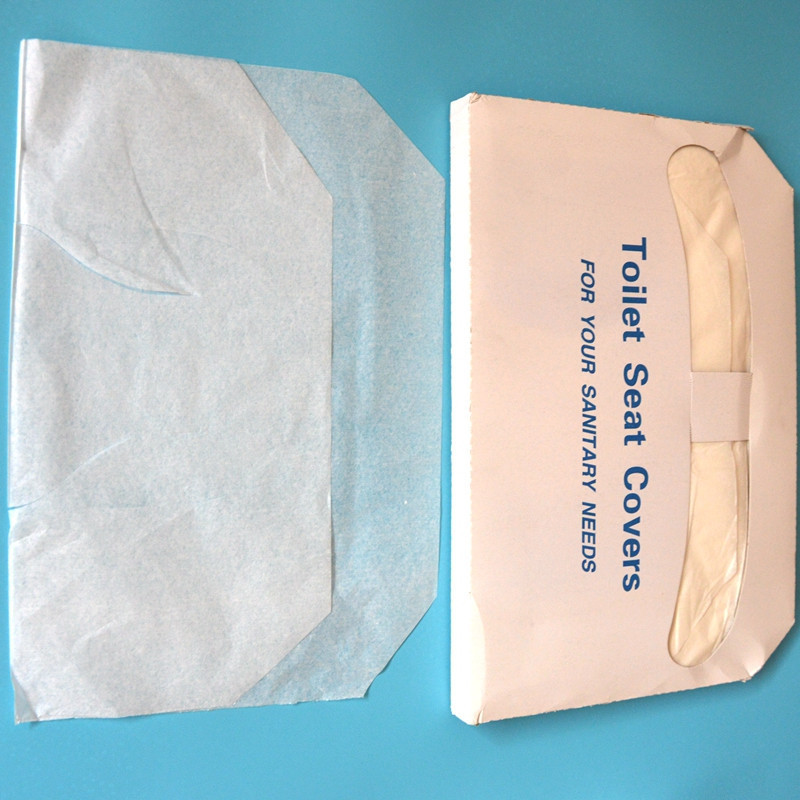 1/2fold Disposable Flushable Toilet Paper Seat Cover