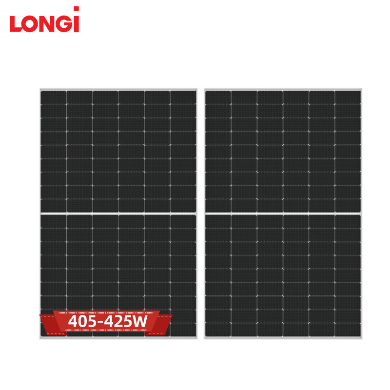 Longi Beautiful LR5-54HPH 405-425W 405W-425W New Black Frame Longi 410W Solar Panel With Sufficient Storage