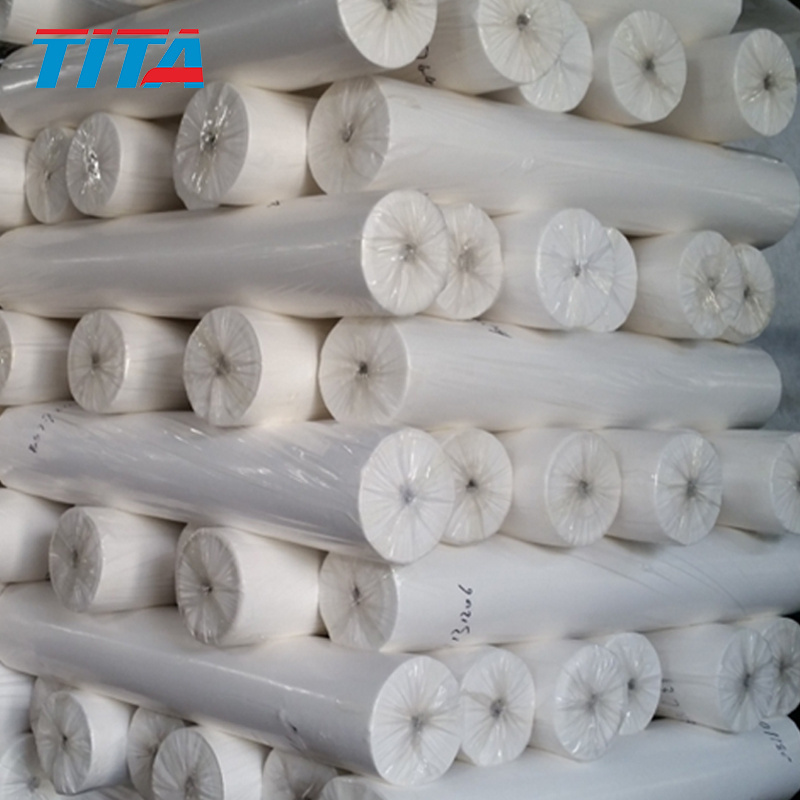 PVA water soluble embroidery backing paper non woven fabric