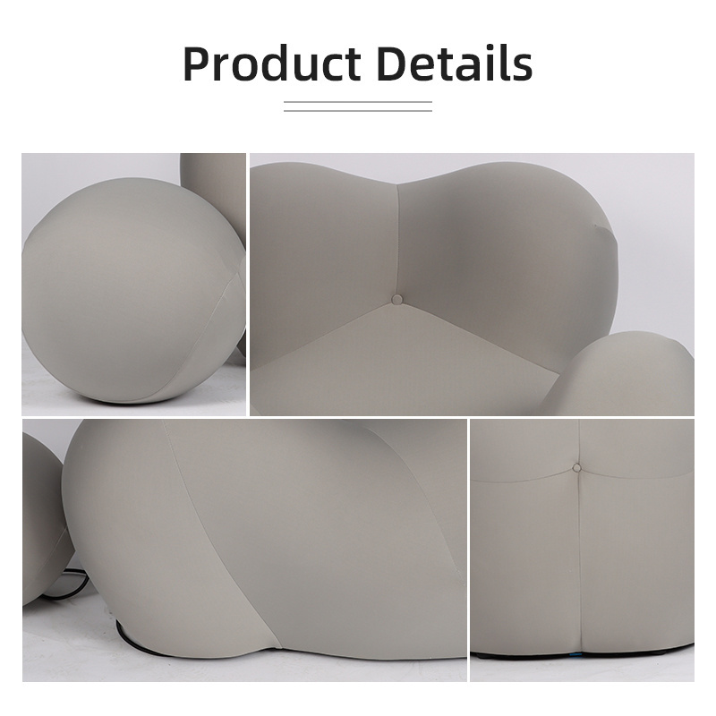 High Quality fabric sofa chair living room furniture lounge ball chair leisure single lazy sofas