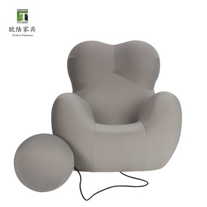 High Quality fabric sofa chair living room furniture lounge ball chair leisure single lazy sofas