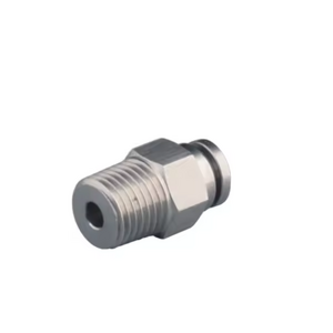 SS-PC Male Straight  SS One Touch Tube Fitting Stainless Steel Pneumatic Fittings Stainless Steel Fittings