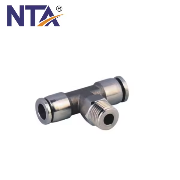 SS-PC Male Straight  SS One Touch Tube Fitting Stainless Steel Pneumatic Fittings Stainless Steel Fittings