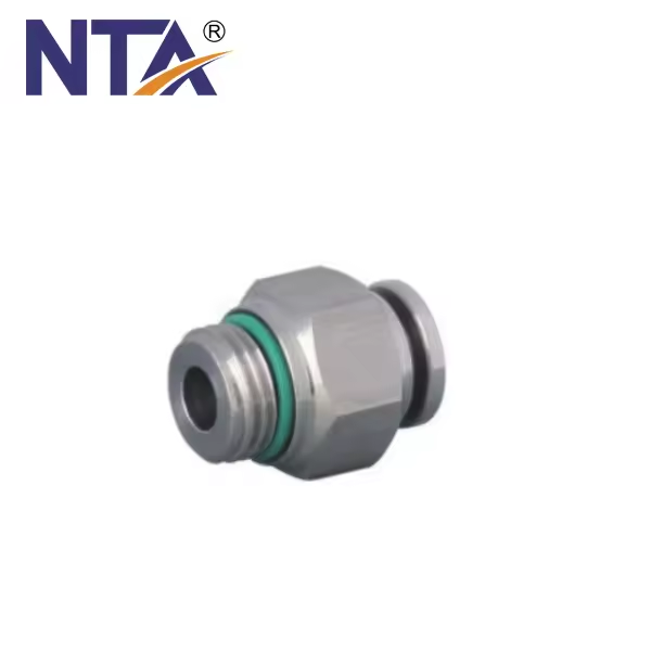 SS-PC Male Straight  SS One Touch Tube Fitting Stainless Steel Pneumatic Fittings Stainless Steel Fittings