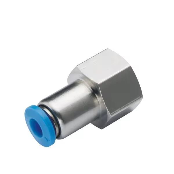 2 Years Warranty PCF Bulkhead Straight Female Thread Plastic Push in Fitting PU Tube Air Fittings Pneumatic Fittings