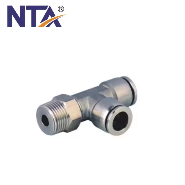 SS-PC Male Straight  SS One Touch Tube Fitting Stainless Steel Pneumatic Fittings Stainless Steel Fittings