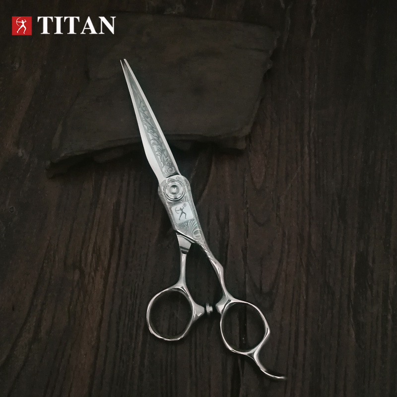 new style bearing ball hair cutting barber scissors professional damascus hair scissors