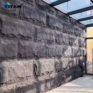 PU Stone Polyurethane Artificial Stone Wall Cladding Panel Stone 3D Wall Panel De Pared 3D Piedra Poliuretano