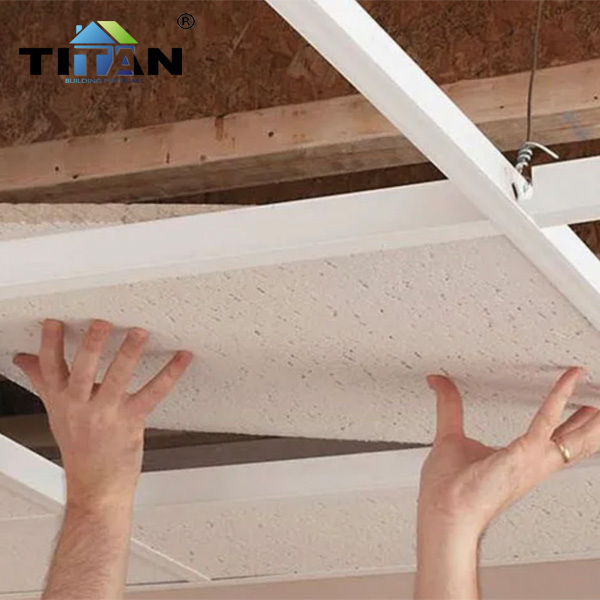 drop ceiling tiles 2x4 black smooth ceiling mineral fiber tiles suspended ceiling 60*60