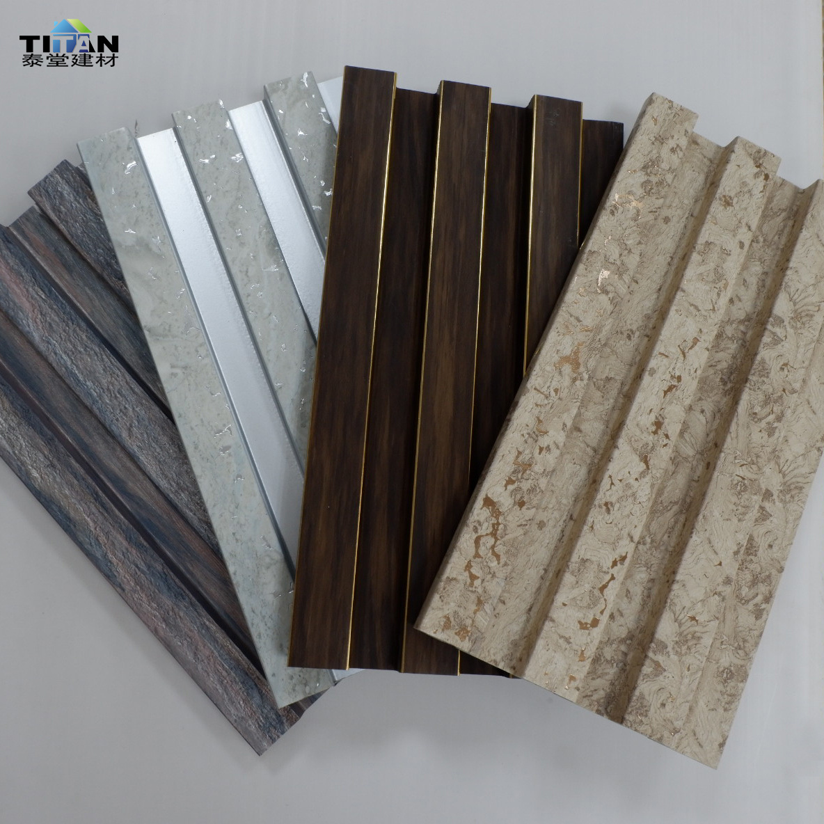 Polyester Eco-Friendly Modern Design Sound Absorbing Mdf Wood Slatted Wall Acoustic Felt Panel For Interior Decoration Wall