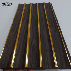 Polyester Eco-Friendly Modern Design Sound Absorbing Mdf Wood Slatted Wall Acoustic Felt Panel For Interior Decoration Wall