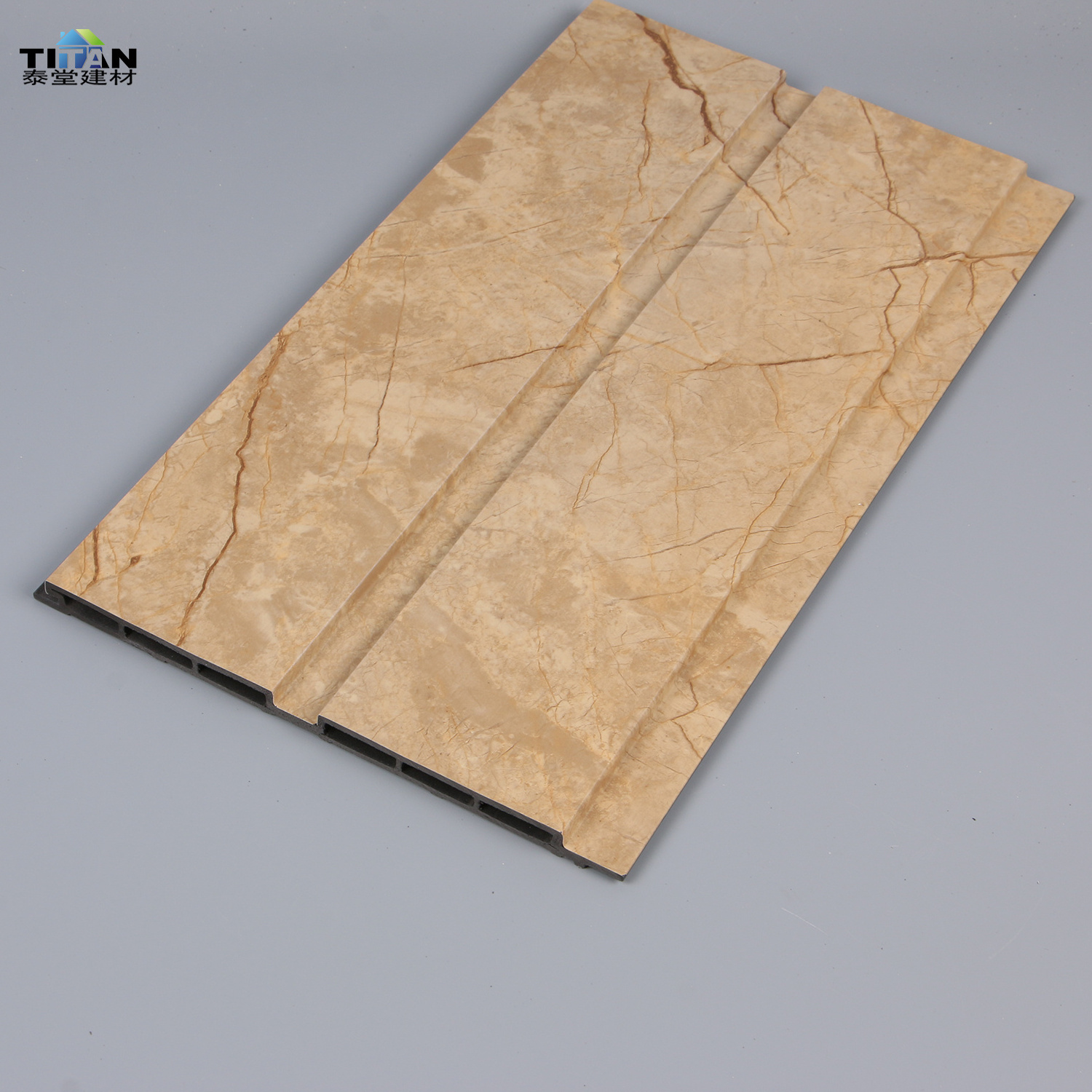 Indoor Pvc Wall Panel Acoustic Slat Wall Panel Wpc Lambrin