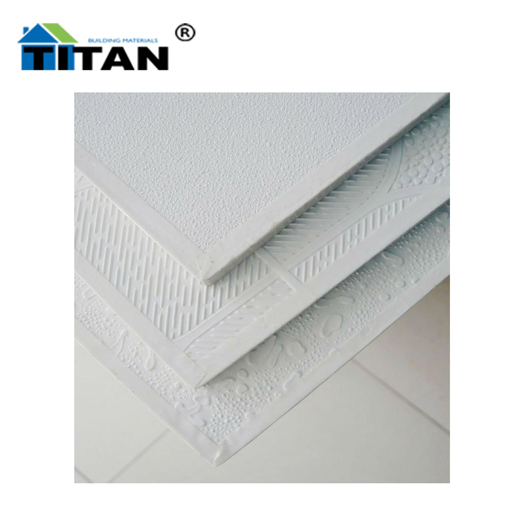 PVC Gypsum Ceiling Tiles 600x600 993 595x595mm