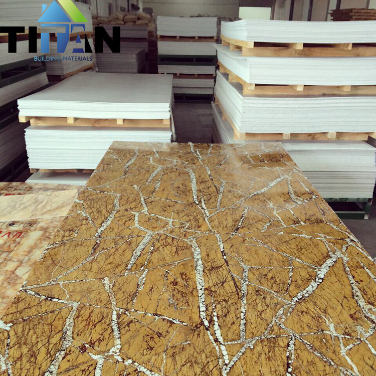 High Glossy Uv Sheet Pvc Marble Tiles Wall Panel Panel De Pared De Pvc