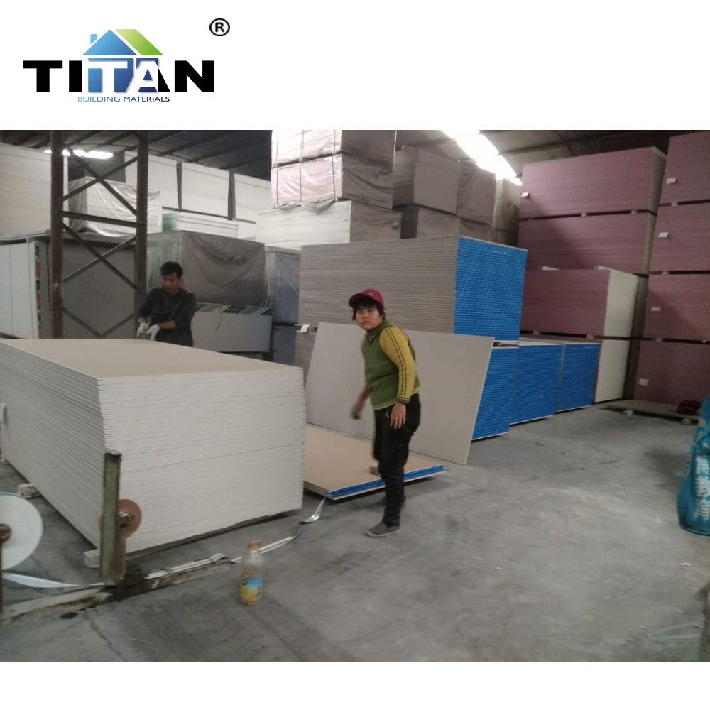 Interior Decoration Material Sound Proof Plasterboard Price 12mm