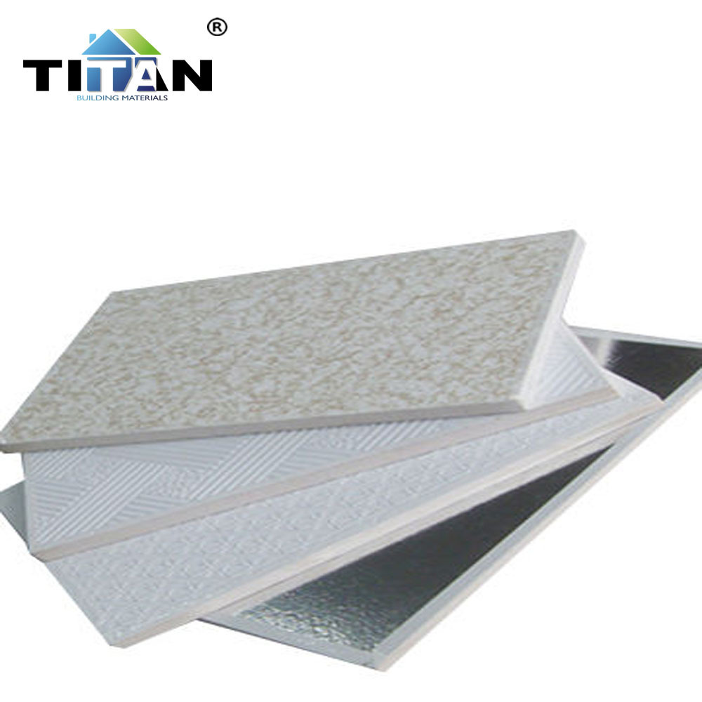 60x60 PVC Vinyl Gypsum Ceilings Sheet Sizes