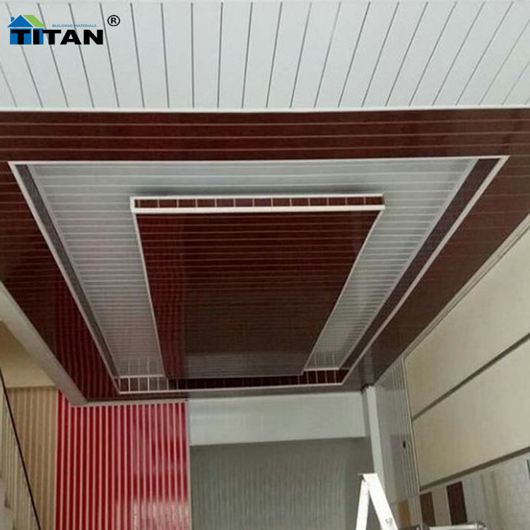 Modern Decoration False Ceiling Board Forro De Teto Pvc