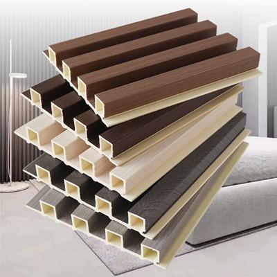 Indoor Pvc Wall Panel Acoustic Slat Wall Panel Wpc Lambrin