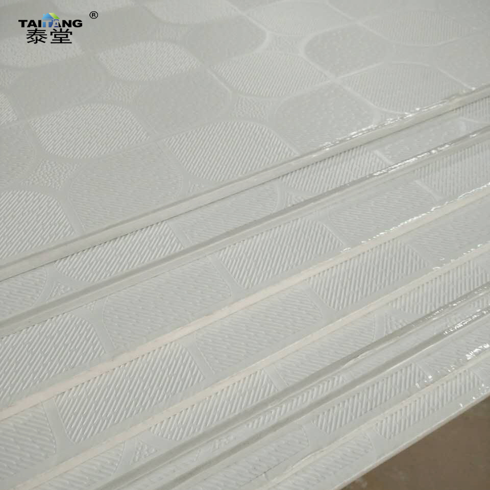 60X60 Pvc Drop Ceiling Panels Faux Plafond Platre Pvc Gypsum Ceiling Tiles