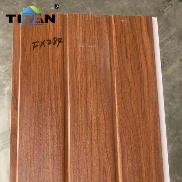 Pvc Wood Plank Decorative Drop Ceilings False Ceiling Lambris Pvc Faux Plafond Guangzhou