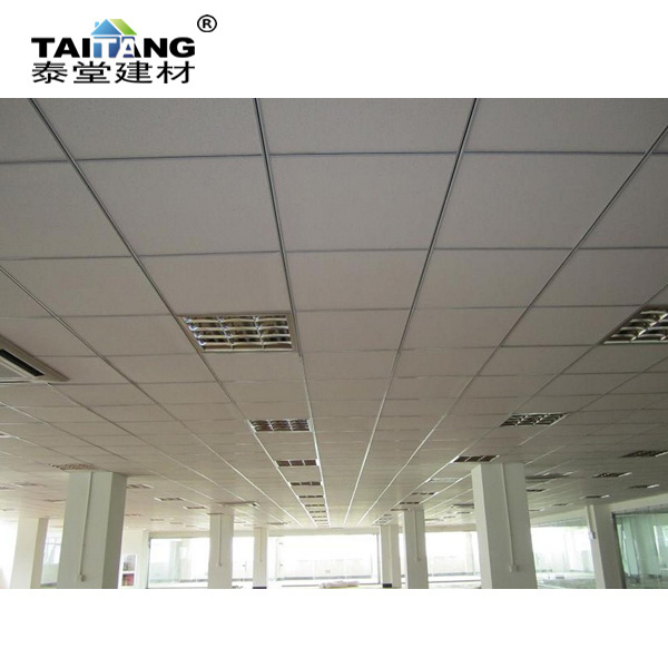 Waterproof Plasterboard Azulejos De Techo De Yeso De Pvc Vinyl Suspended Plastic 2*2 Gypsum False Pvc Ceiling Tiles