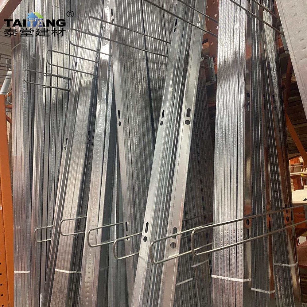 Building Materials Metal Profile Framing Metal Steel Stud 16 Gauge For Drywall Ceiling