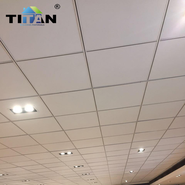 PVC Gypsum Ceiling Board Vinyl Colorful Gypsum Tiles