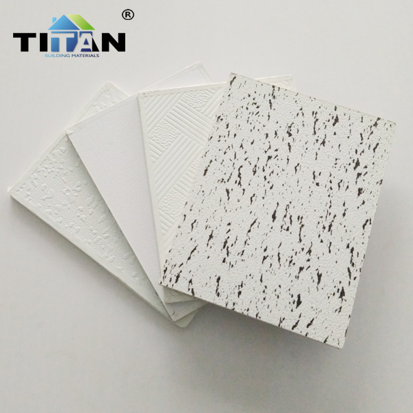 Ghana 2*2 Gypsum Pvc Ceiling Tiles Faux Platre Plafond En Pvc Gypsum Ceiling Board