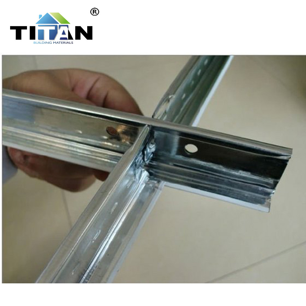 Galvanized T Bar Suspended Ceiling Accessories Metal Frame Suspended Ceiling Clip