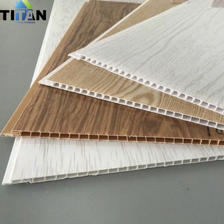 Guyana Nicaragua Interior Laminated False Wall Panel De Pvc Ceil Panel Lambris Pvc Faux Plafond