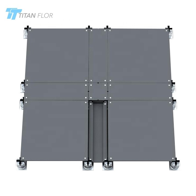 Trending Hot Cement Infilled Steel Access Floor Bare Panel Price Steel Raised Floor