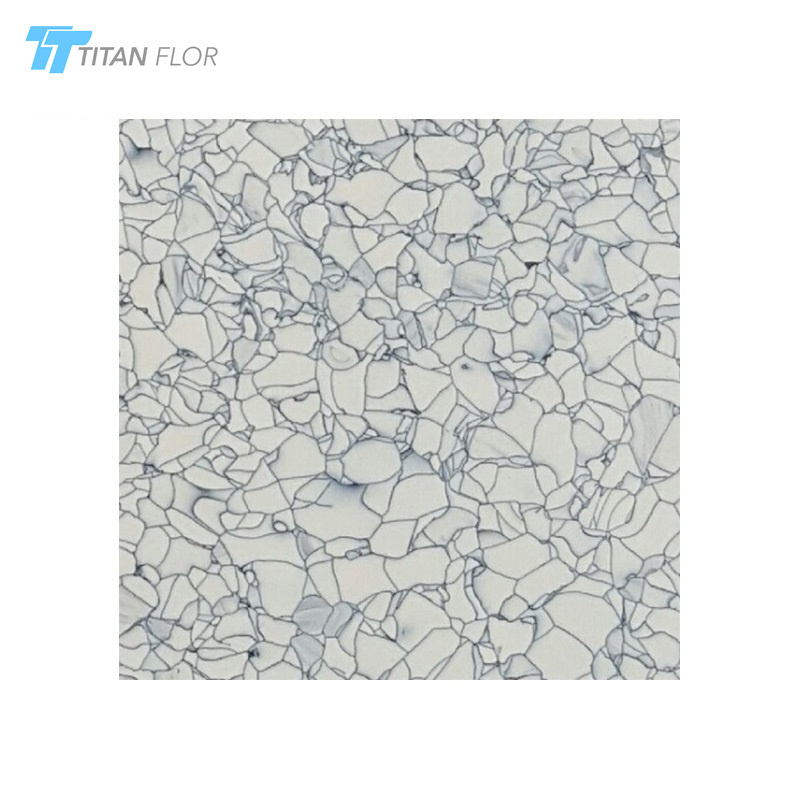 Anti-Static Homogenous PVC Vinyl Floor ESD Tiles for Electronic Factory