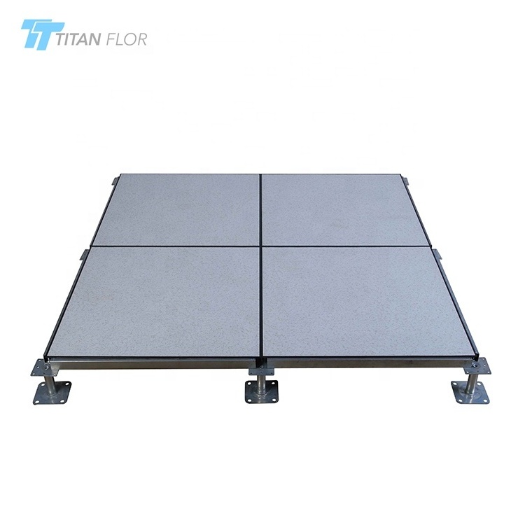 Satellite Ground Stations Raised Floor Steel Anti-static False Flooring