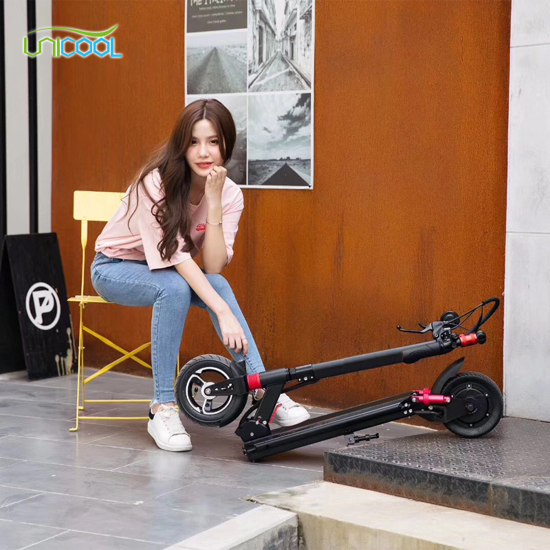 Unicool 8inch Electric Scooter 0 8 Foldable 36v 350w Cheap Price Electric Lady Electronic Scooty