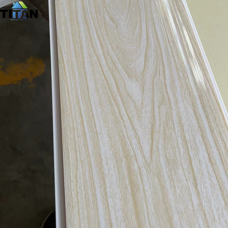 Philippines 40Cm Wood Grain Designs Laminated Ceiling Panel Pvc Wall Panel Ceiling Tiles For Kitchen