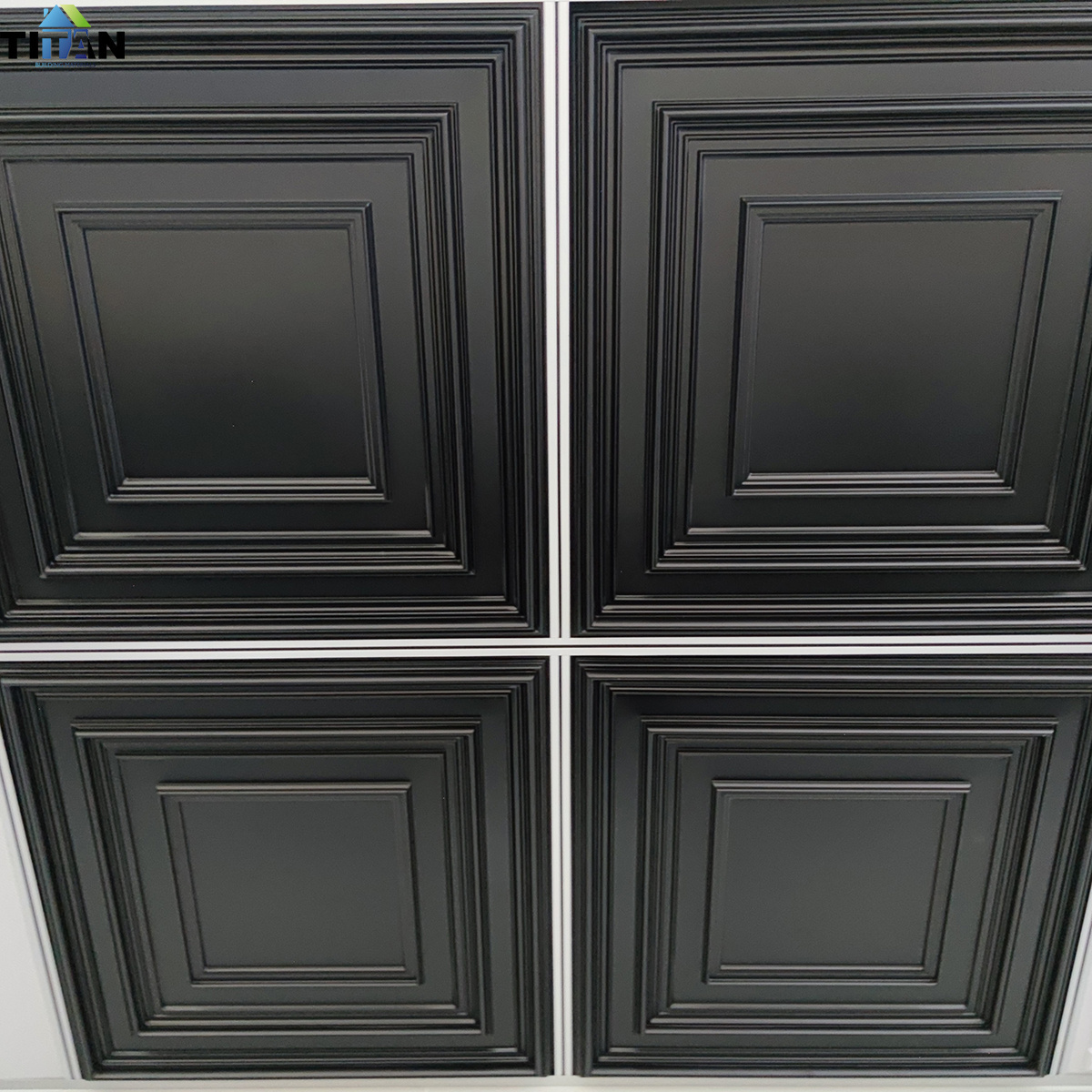 House Interior 3D Ceiling Tiles Decorative 3D Pvc 24 X 24 Ceiling Panels