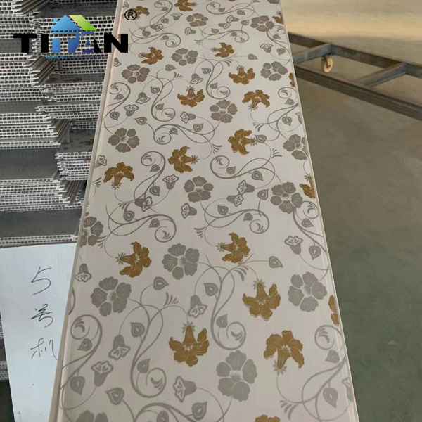 PVC Ceiling Tiles Ghana PVC Ceiling Wall Panel Flower