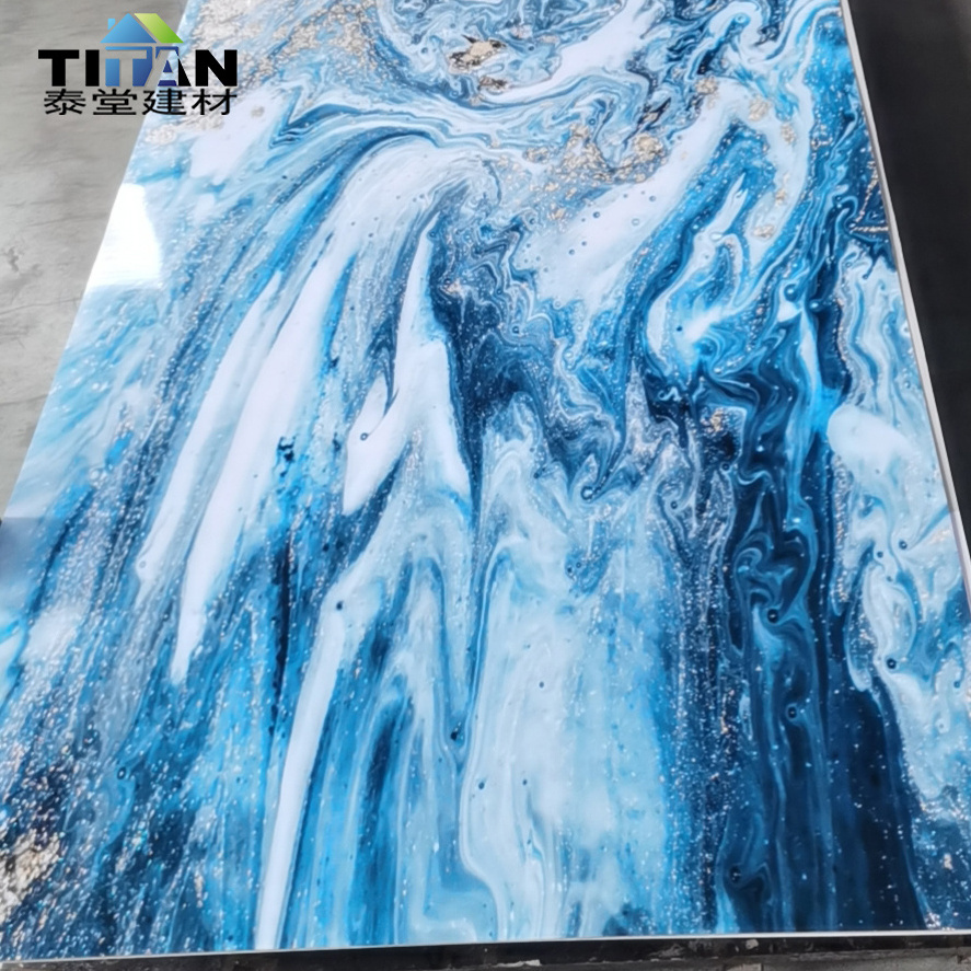 Pvc Marble Wall Panel 4X8 Feet Plaque Pvc Marbr Marbled Pvc Plate Wall Panel