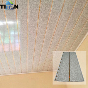 Fireproof Wood Ceiling Tiles Waterproof White Lambris Pvc Plafond Ceiling Panel De Techo De Pvc Wall Panel Ceiling