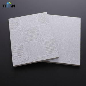 2Ftx4Ft Ceiling Tiles Custom Pvc 60*60 Vinyl Coated Gypsum Ceiling Tiles 595X595 Mm