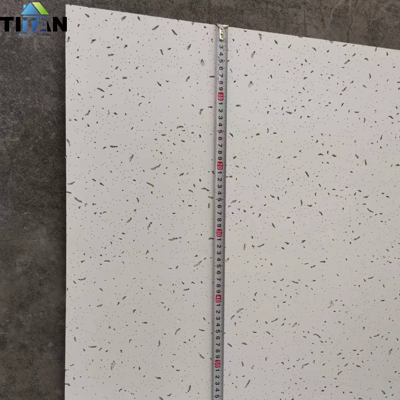 Suspended Acoustic Ceiling Panels Azulejos De Techo Mineral Wool Fibre Board Drop Black Ceiling Tiles