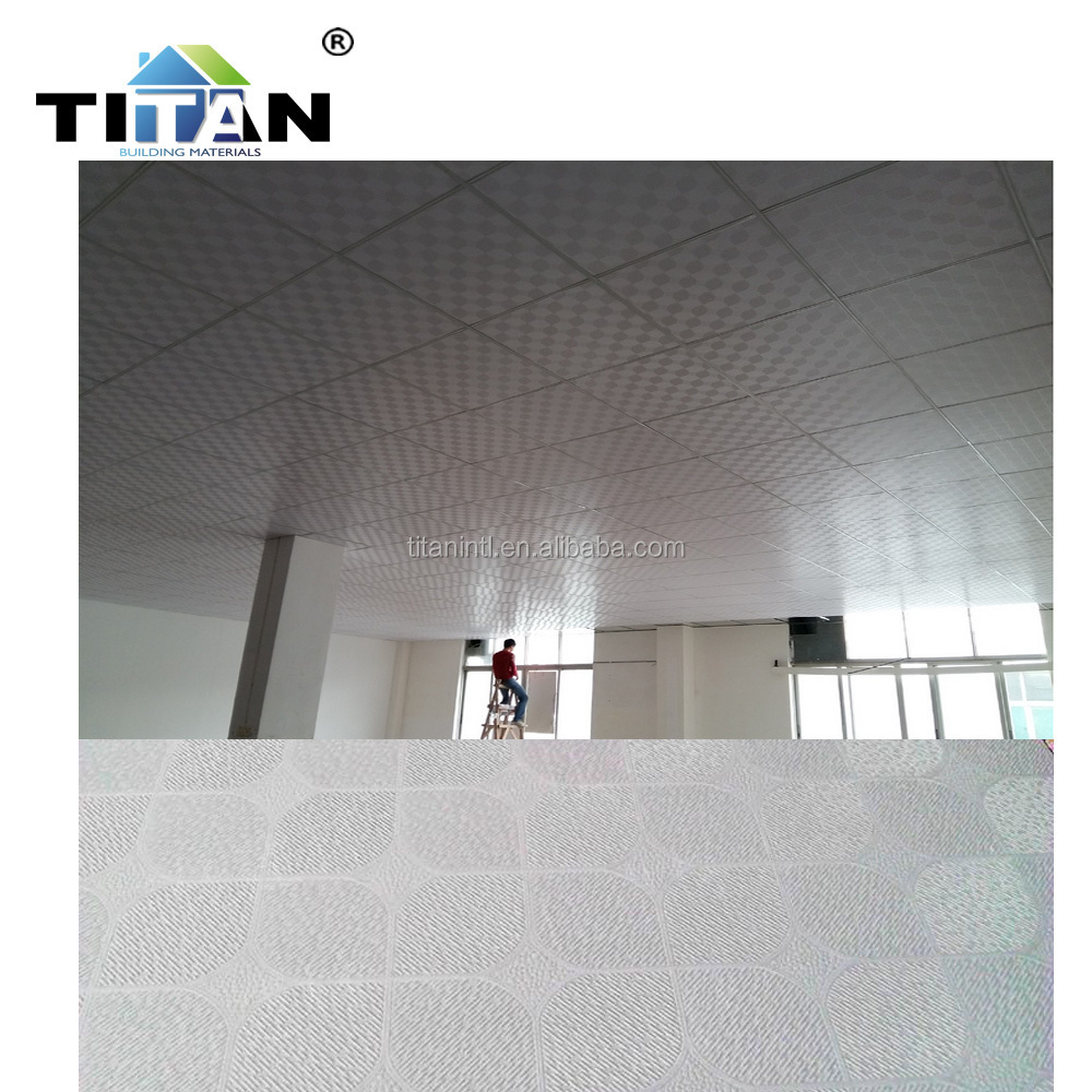 Faux Plafond Dalle 60X60 Drop Ceiling 2X2 False Ceiling Tiles