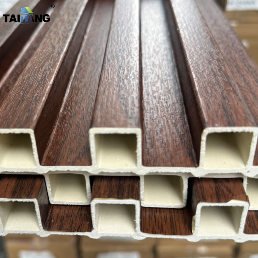 Wpc Uv Resisted Outdoor Wall Panel Wall Interior Timber Veneer Coextruded Wpc Wall Cladding