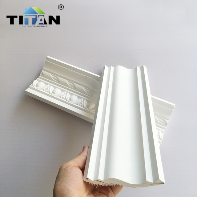 Fiberglass Gesso Plaster Cornice Crown Molding