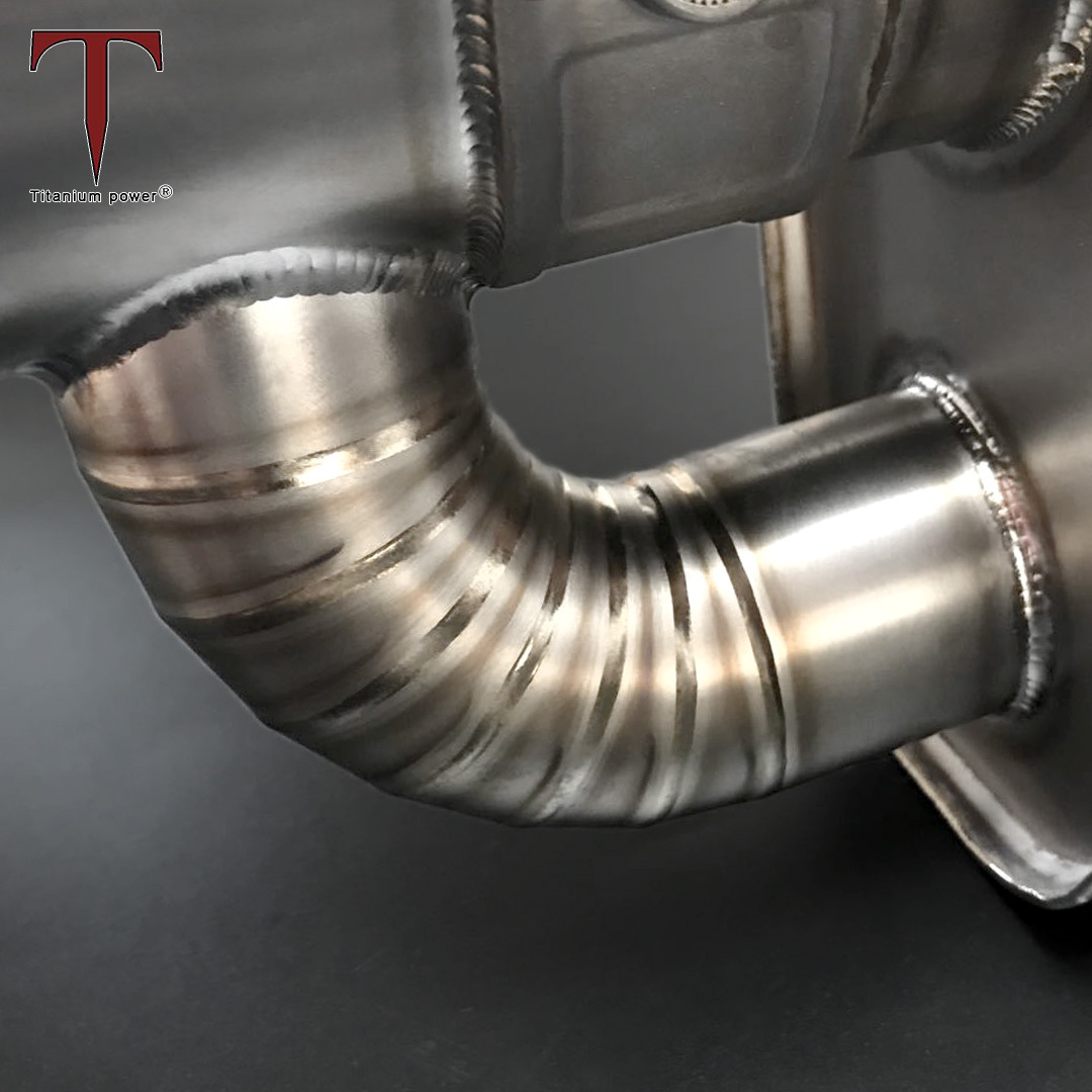 Customized Pie cuts of exhaust tube Titanium pipe cut stainless steel exhaust pies 9 degrees or 15 degrees per piece